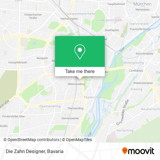 Карта Die Zahn Designer