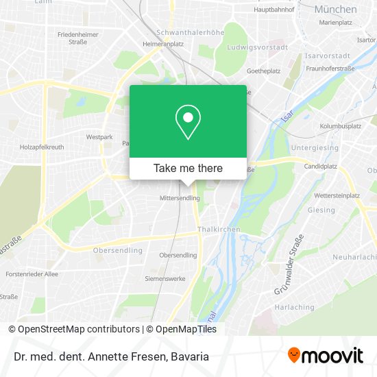 Dr. med. dent. Annette Fresen map