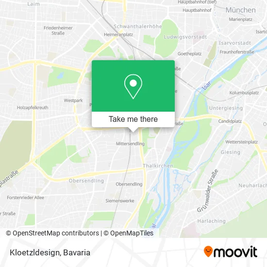 Карта Kloetzldesign