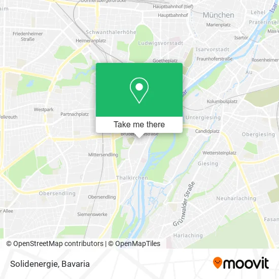 Карта Solidenergie