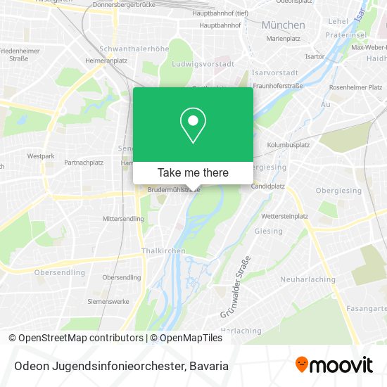 Odeon Jugendsinfonieorchester map