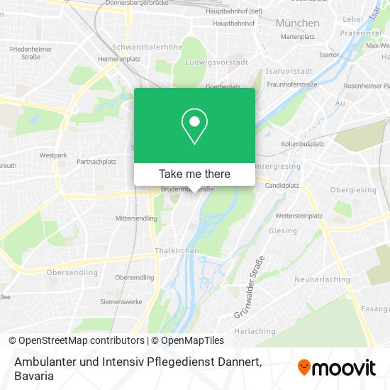 Ambulanter und Intensiv Pflegedienst Dannert map