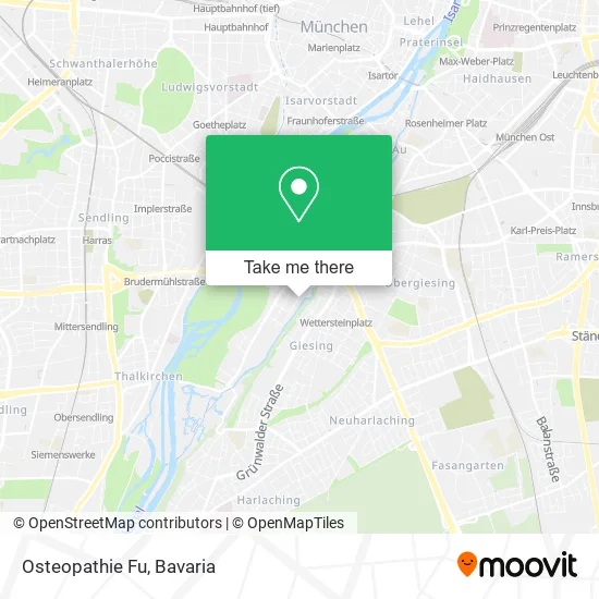 Карта Osteopathie Fu