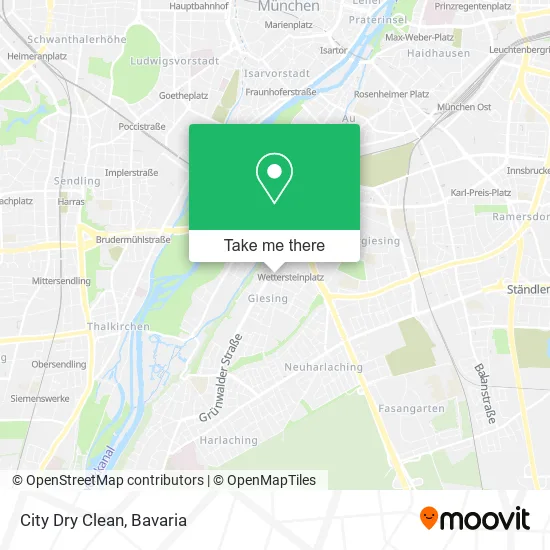 Карта City Dry Clean