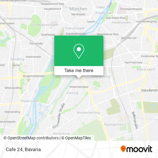 Карта Cafe 24