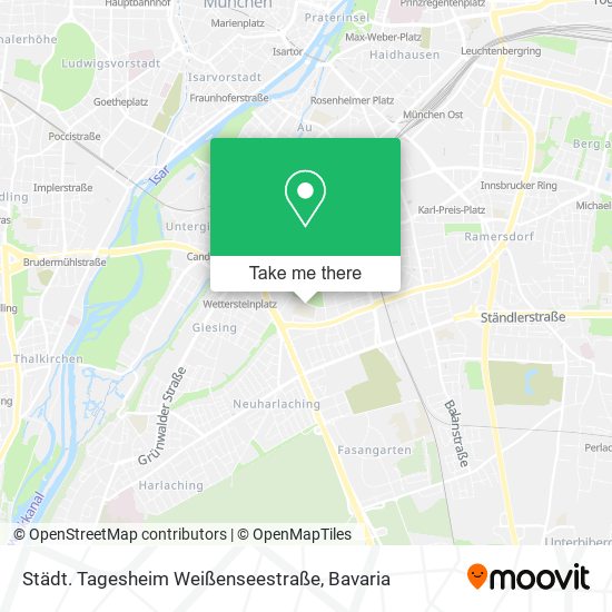 Städt. Tagesheim Weißenseestraße map
