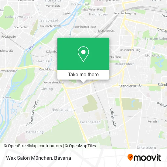 Карта Wax Salon München