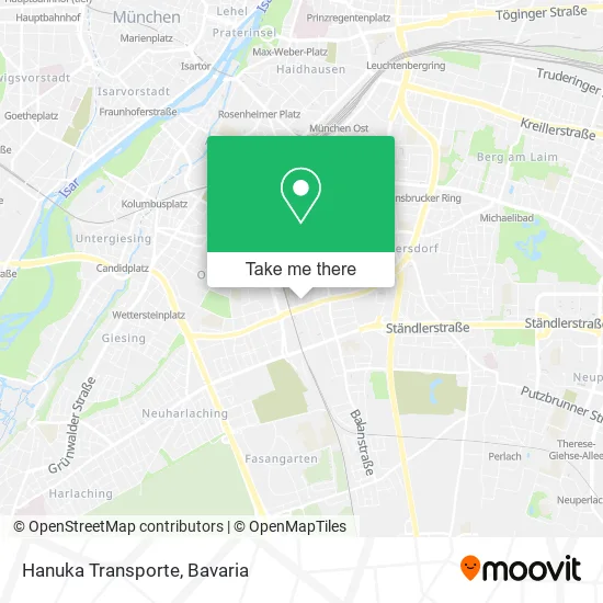 Карта Hanuka Transporte