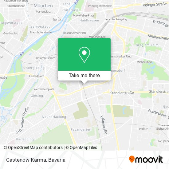 Castenow Karma map