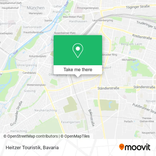 Карта Heitzer Touristik