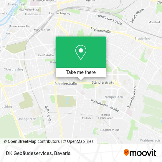 Карта DK Gebäudeservices