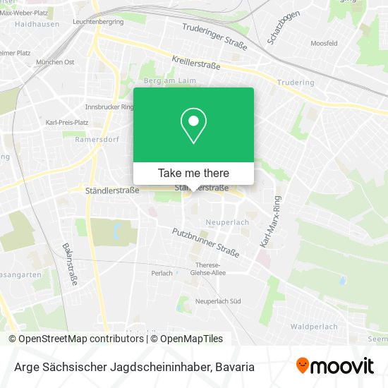 Arge Sächsischer Jagdscheininhaber map