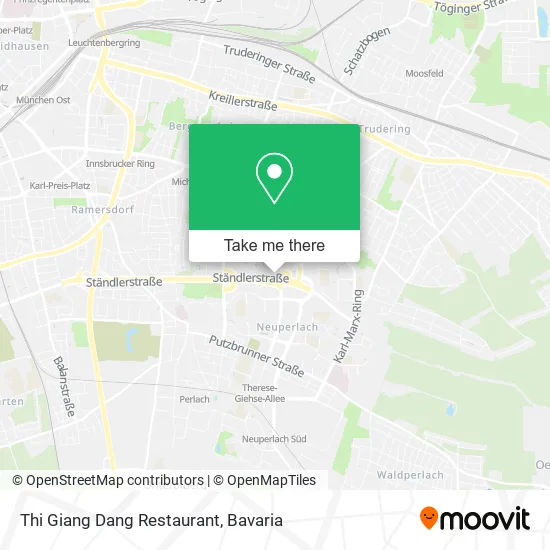 Карта Thi Giang Dang Restaurant