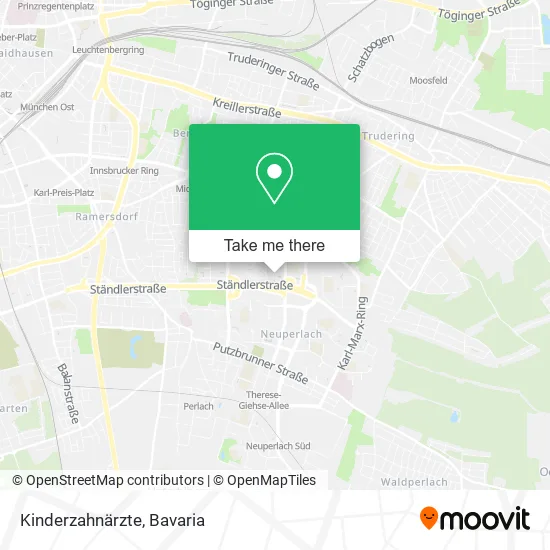 Карта Kinderzahnärzte