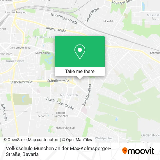 Карта Volksschule München an der Max-Kolmsperger-Straße