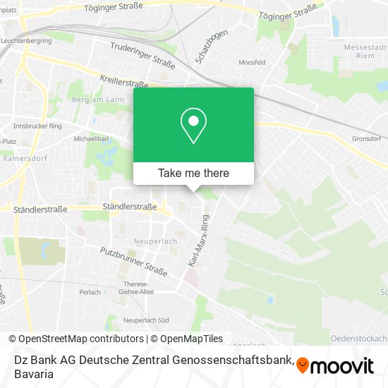 Dz Bank AG Deutsche Zentral Genossenschaftsbank map
