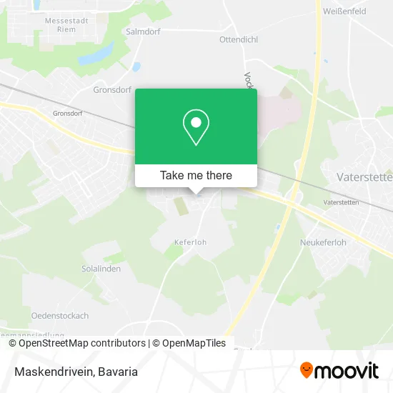 Карта Maskendrivein