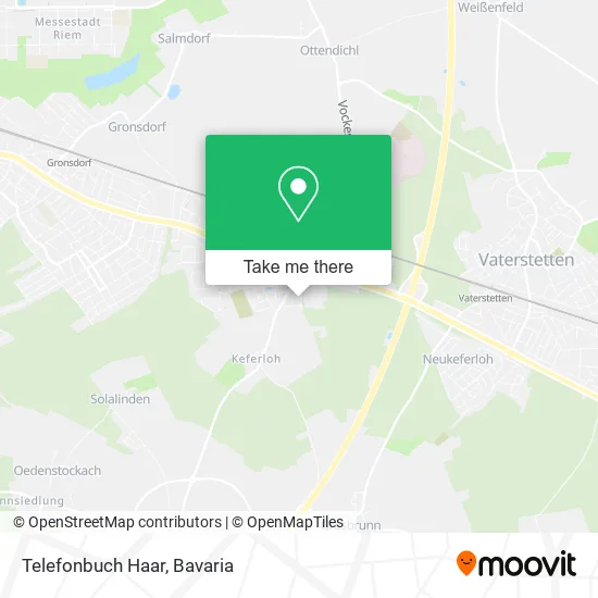Карта Telefonbuch Haar