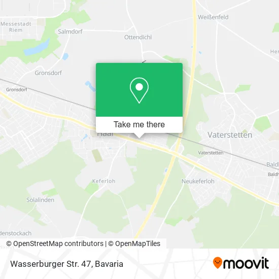 Карта Wasserburger Str. 47