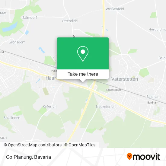 Карта Co Planung