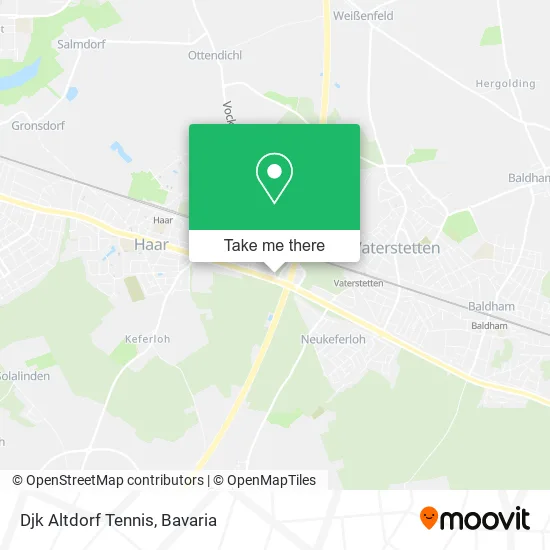 Карта Djk Altdorf Tennis