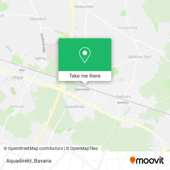 Карта Aquadirekt