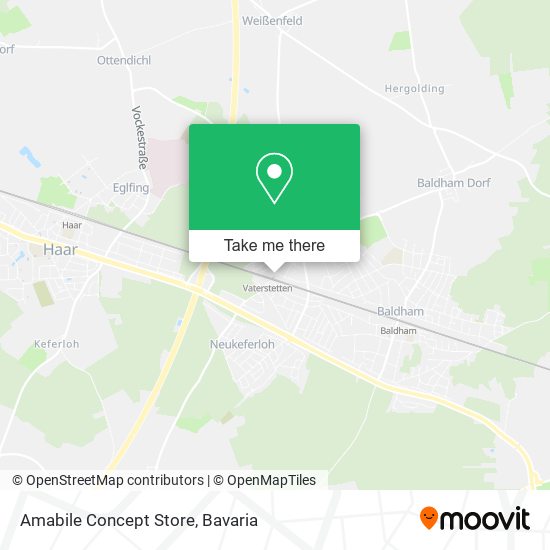 Amabile Concept Store map