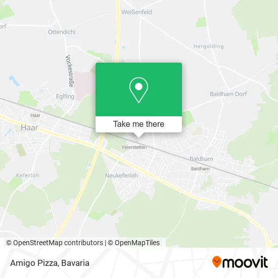 Карта Amigo Pizza