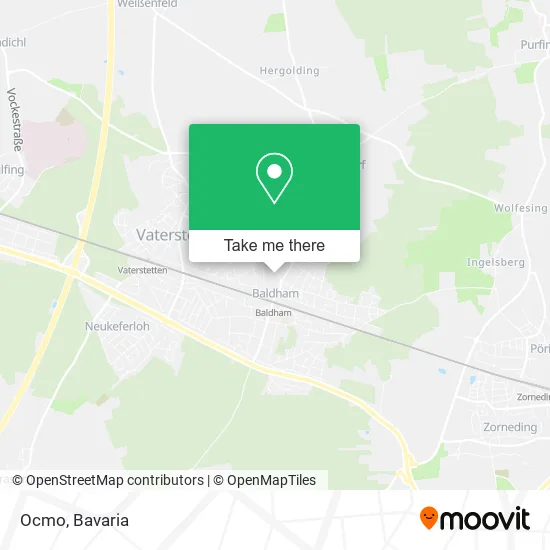 Карта Ocmo