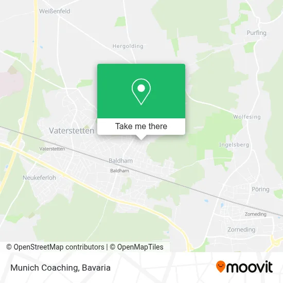 Munich Coaching map