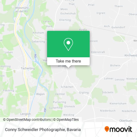 Conny Schweidler Photographie map