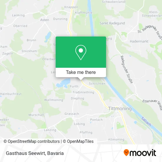 Карта Gasthaus Seewirt