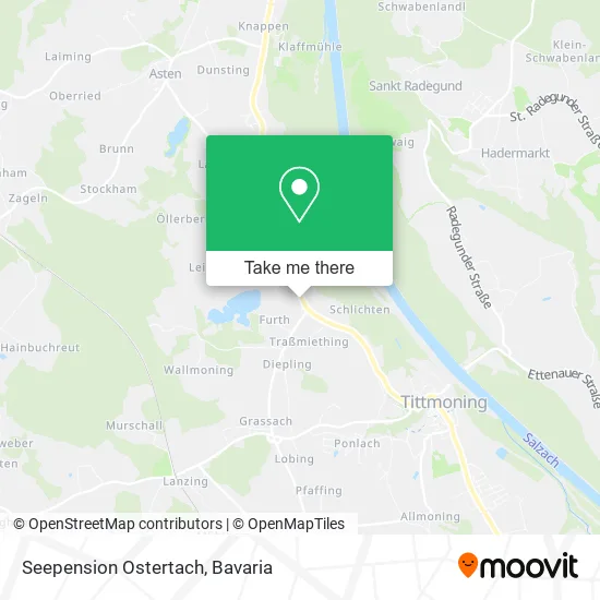 Карта Seepension Ostertach
