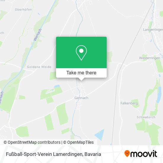 Fußball-Sport-Verein Lamerdingen map