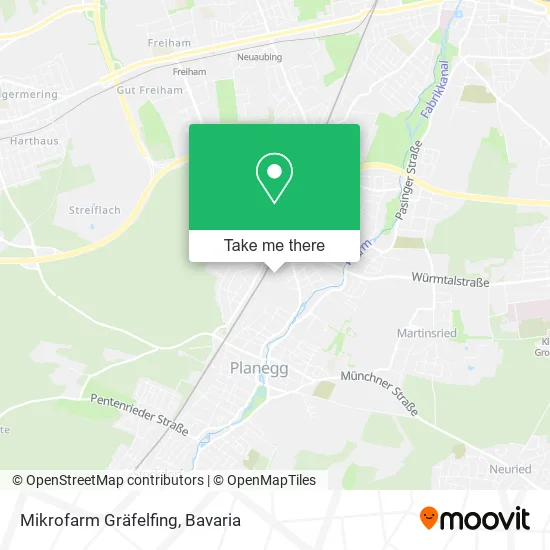 Карта Mikrofarm Gräfelfing