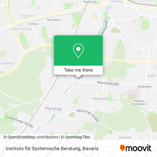 Карта Instituts für Systemische Beratung