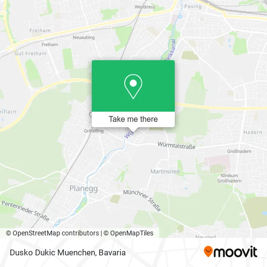 Карта Dusko Dukic Muenchen