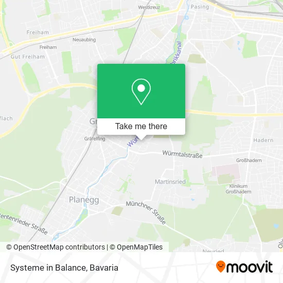 Карта Systeme in Balance