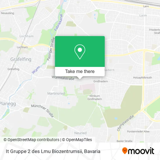 Карта It Gruppe 2 des Lmu Biozentrumsii