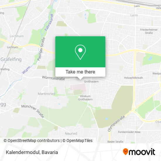 Карта Kalendermodul