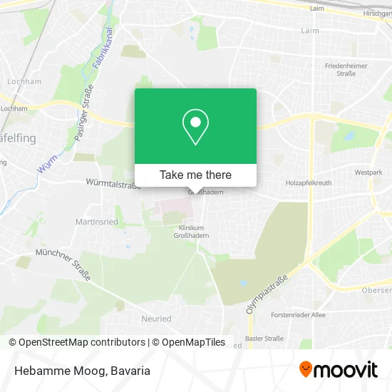 Карта Hebamme Moog
