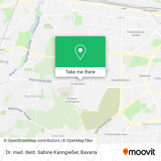 Dr. med. dent. Sabine Kanngießer map