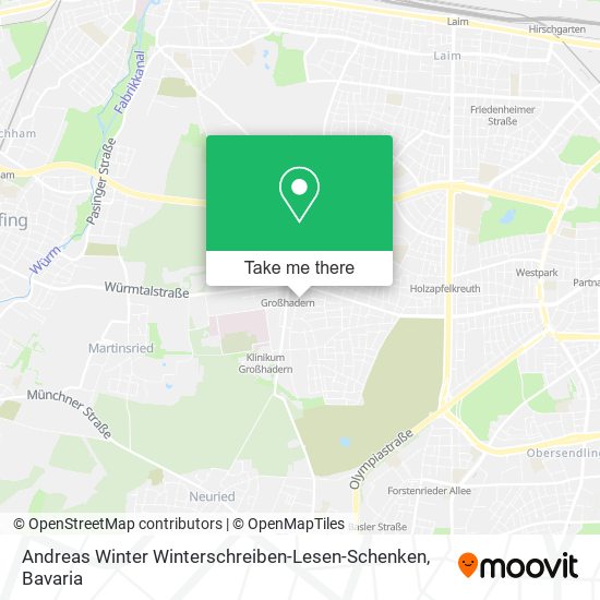 Andreas Winter Winterschreiben-Lesen-Schenken map