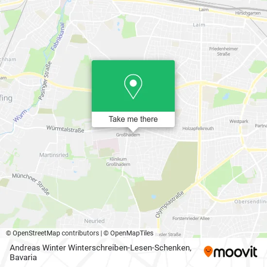 Карта Andreas Winter Winterschreiben-Lesen-Schenken