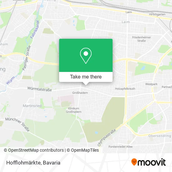 Карта Hofflohmärkte