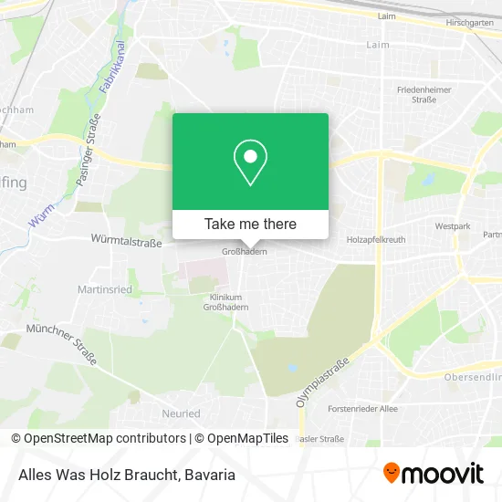 Карта Alles Was Holz Braucht