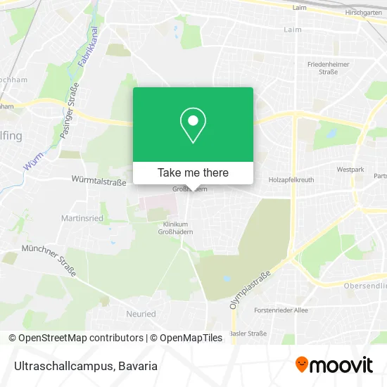 Карта Ultraschallcampus