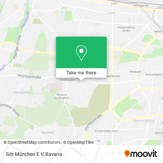 Карта Sdt München E V