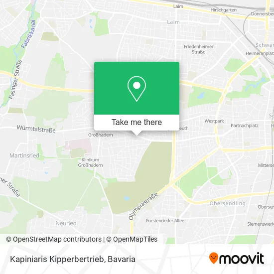 Карта Kapiniaris Kipperbertrieb