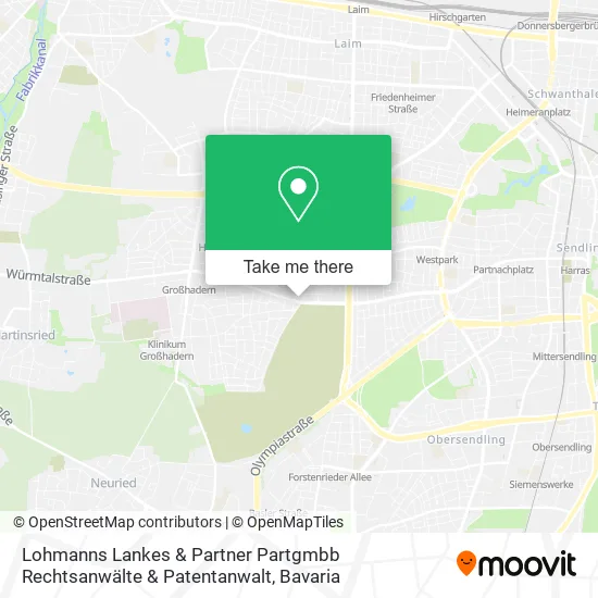 Карта Lohmanns Lankes & Partner Partgmbb Rechtsanwälte & Patentanwalt
